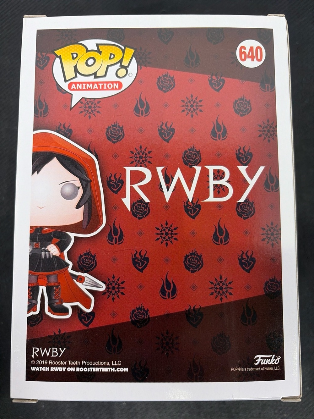 Funko Pop! RWBY Ruby Rose #640 2019 Summer Convention Exclusive - Picture 2 of 6